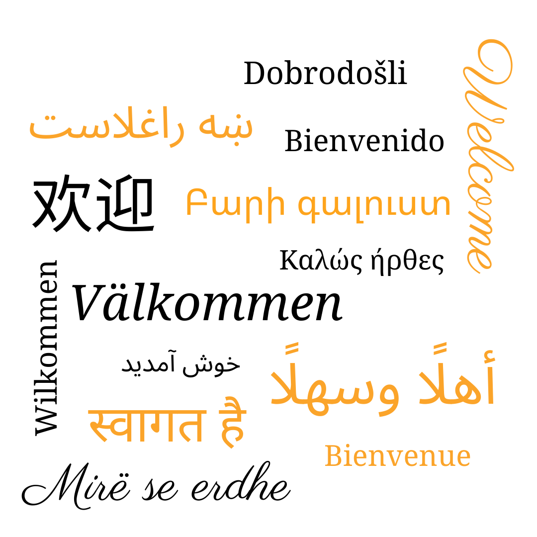 Vi erbjuder stöd på flera språk